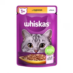 Whiskas Курка в желе 85 г | Консервований Корм Для Кішок