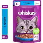 Whiskas тунець в желе 85 г Консервований Корм Для Кішок